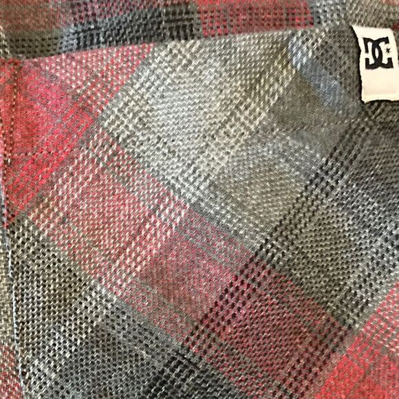 Red and Gray Flannel Shirt Medium - Picture 4 of 7
